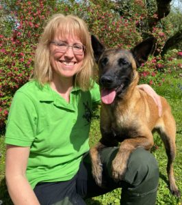 Susanne mit Minou